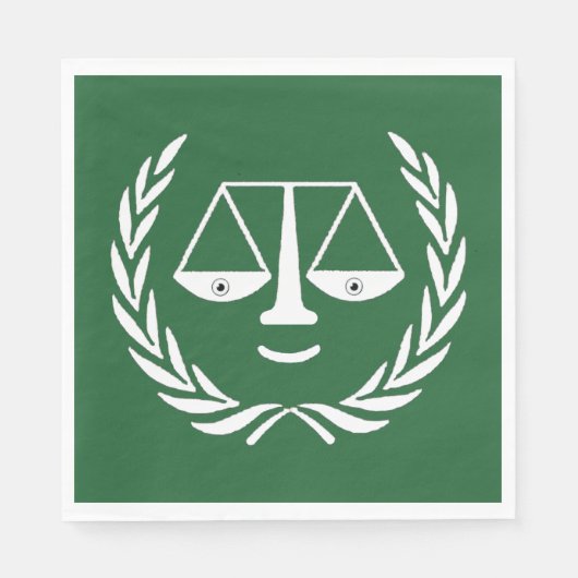 Advocaat Party Napkins Servet (Voorkant)