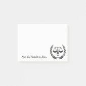 Advocaat Post-it® Notes (Voorkant)