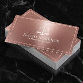 Advocaat Procureur Modern Roos Gold Juridisch Advi Visitekaartje