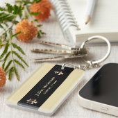 Advocaat Professioneel Schaalt Gerechtigheid Sleutelhanger (Voorkant Rechts)