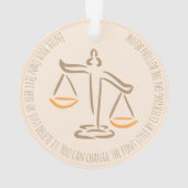 advocaat | raadsman | jurylid | Advocatenkantoor / Ornament (achterkant)