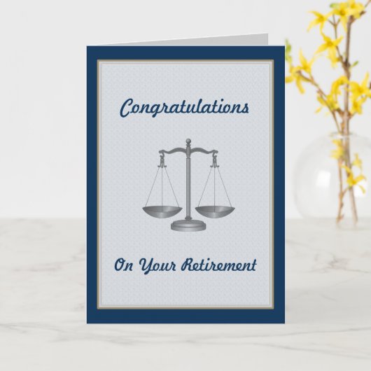 Advocaat Retirement Kaart (Gele Bloem)