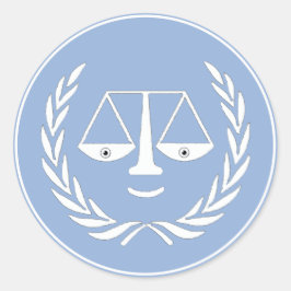 Advocaat Ronde Sticker