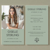 Advocaat Sage Green Profielfoto Visitekaartje