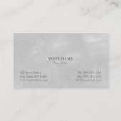 Advocaat Scales of Justice Gold (effect) Attorney Visitekaartje (Achterkant)