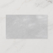 Advocaat Scales of Justice Gold (effect) Attorney Visitekaartje (Achterkant)