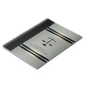 Advocaat | Schalen van het recht Notitieboek (Linkerzijde)