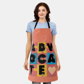 advocaat schort (Gedragen)