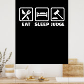 Advocaat Slaaprechter Poster (Keuken)