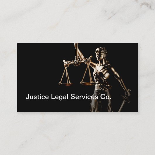 Advocaat Strafrecht Visitekaartjes (Voorkant)