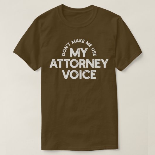 advocaat t-shirt (Design voorkant)