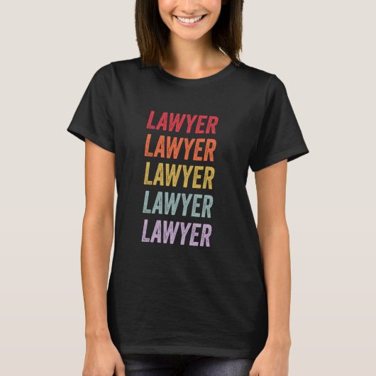 Advocaat T-shirt (Voorkant)