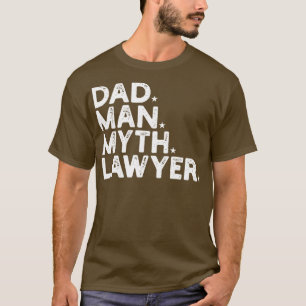 Advocaat vader vaders dag Vintage T-shirt