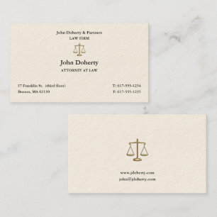 advocaat van de classy Advocaat Visitekaartje