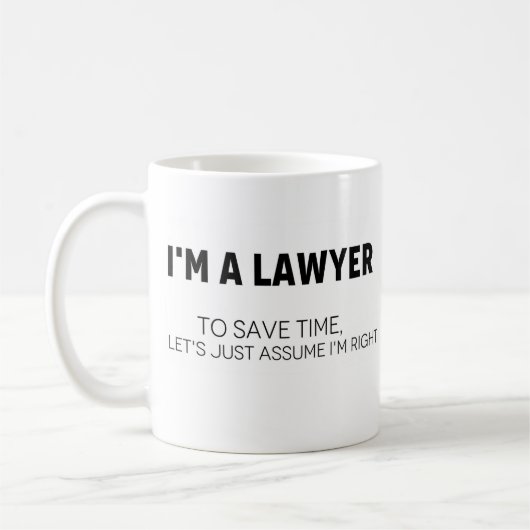 Advocaat van de Mok Koffie veronderstel dat ik gel (Links)