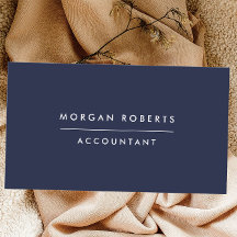 Advocaat van een moderne marineblauw