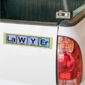 Advocaat van Elementen Bumpersticker (Op Truck)
