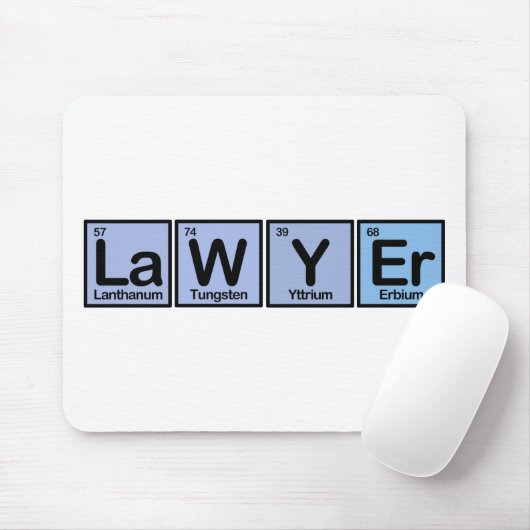 Advocaat van Elementen Muismat (Met muis)