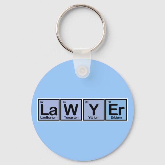 Advocaat van Elementen Sleutelhanger (Voorkant)