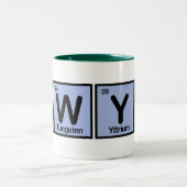 Advocaat van Elementen Tweekleurige Koffiemok (Center)