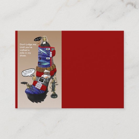 Advocaat Visitekaartje (Voorkant)