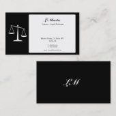 Advocaat Visitekaartje (Voorkant / Achterkant)