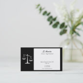 Advocaat Visitekaartje (Staand voorkant)