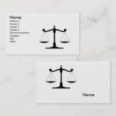 advocaat visitekaartje (Voorkant / Achterkant)