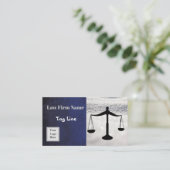 Advocaat Visitekaartje (Staand voorkant)