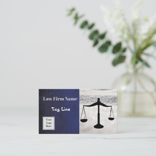 Advocaat Visitekaartje (Staand voorkant)