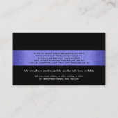 Advocaat Visitekaartje (Achterkant)