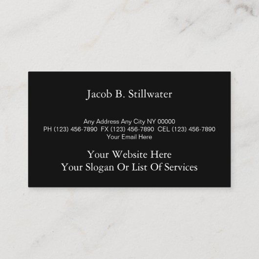 Advocaat Visitekaartje van Justitie