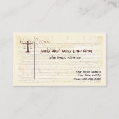 advocaat-Visitekaartje Visitekaartje (Voorkant)