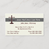 advocaat-Visitekaartje Visitekaartje (Voorkant)