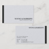 Advocaat - Visitekaartjes (Voorkant / Achterkant)