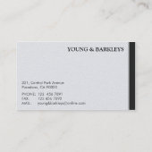 Advocaat - Visitekaartjes (Achterkant)