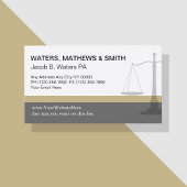 Advocaat Visitekaartjes Unique