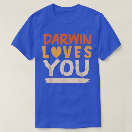 Advocaat voor de volgelingen van Darwin T-shirt (Design voorkant)