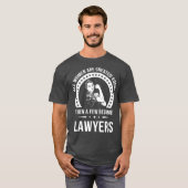 Advocaat voor Vrouwen Advocaat T-shirt (Voorkant volledig)