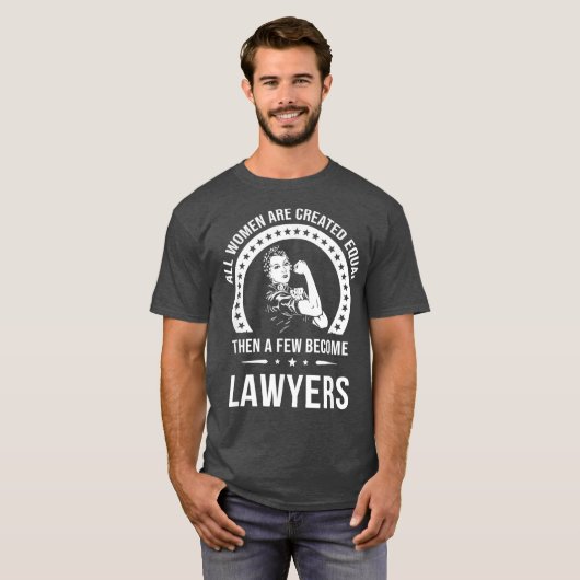 Advocaat voor Vrouwen Advocaat T-shirt (Voorkant volledig)