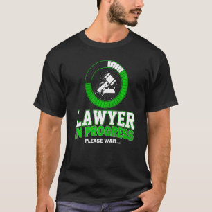 Advocaat wetstudente advocaat t-shirt