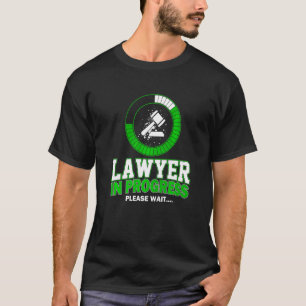 Advocaat wetstudente advocaat t-shirt