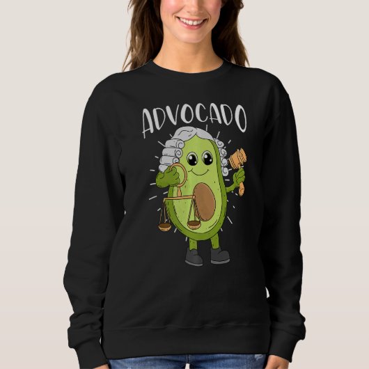 Advocado juristen docent trui (Voorkant)