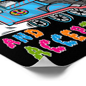 Advocate Acceptatietrain Puzzle Cool Autism Aware Poster (Hoek)