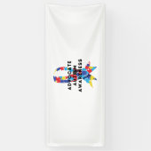 Advocate Autism awareness Spandoek (Verticaal)