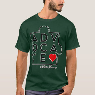 Advocate Autism awareness T-shirt