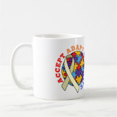 Advocate-autisme bewustmaking World Ribbo accepter Koffiemok (Links)