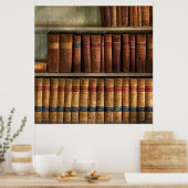 Advocate - Boeken - Wetboeken Poster (Keuken)