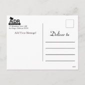 Advocate Business - Vrolijk kerstfeest Feestdagenkaart (Achterkant)