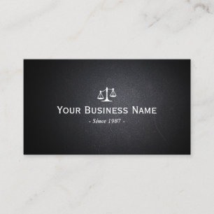 Advocate Dark Leather Professional Visitekaartje